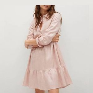 Mango linen dress